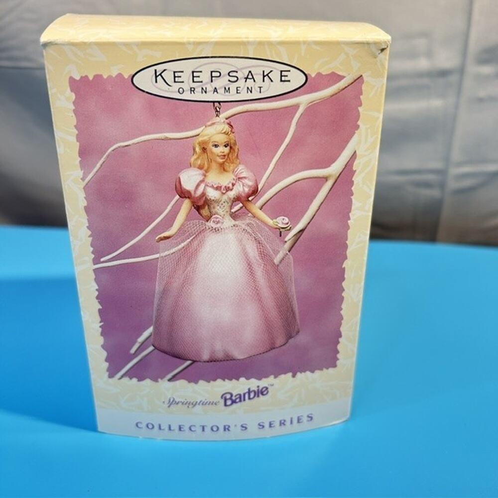 Barbie 1996 Springtime Easter Collection Hallmark Keepsake Ornament New